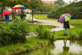 Fotoshooting Regen